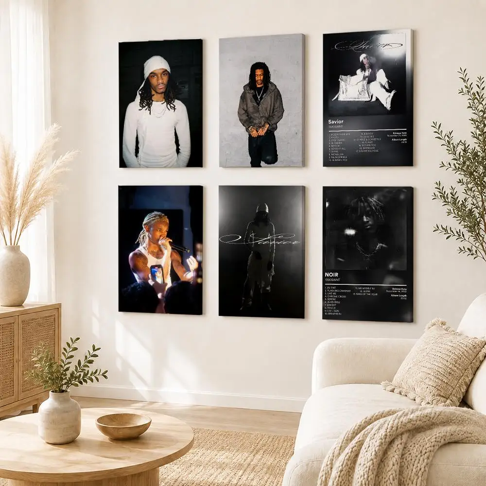 Pop Singer 1300S-SAINT Poster Self Adhesive Aesthetic Wall Art Picture for Living Room Home Decoration Gift