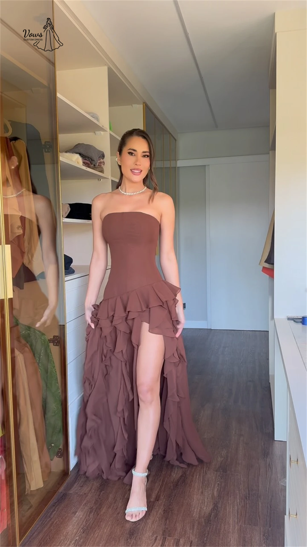 Vows Dresses Gala Dress Custom Made Luxurious Women's Evening Dresses Woman Elegant Luxury Line A Off-shoulder Prom Dress 2025