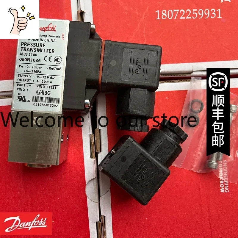 2026.4 MBS 5100-060N1036 Danfoss MBS5100 Series Pressure Sensor Original Genuine Product