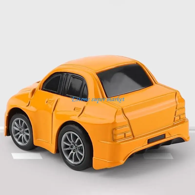 090b 3.15x2.76x2.09in斬新な子供たちプルバックカーおもちゃかわいいビンテージデザインプレーおもちゃのためのプルバックカーベストgif