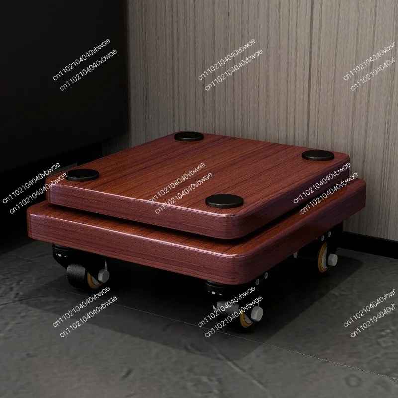 Speaker Tray, Audio Base, Bookshelf, Subwoofer Tripod, Home Theater Floor Box, Double-layer Wheels, Shock-absorbing Board.