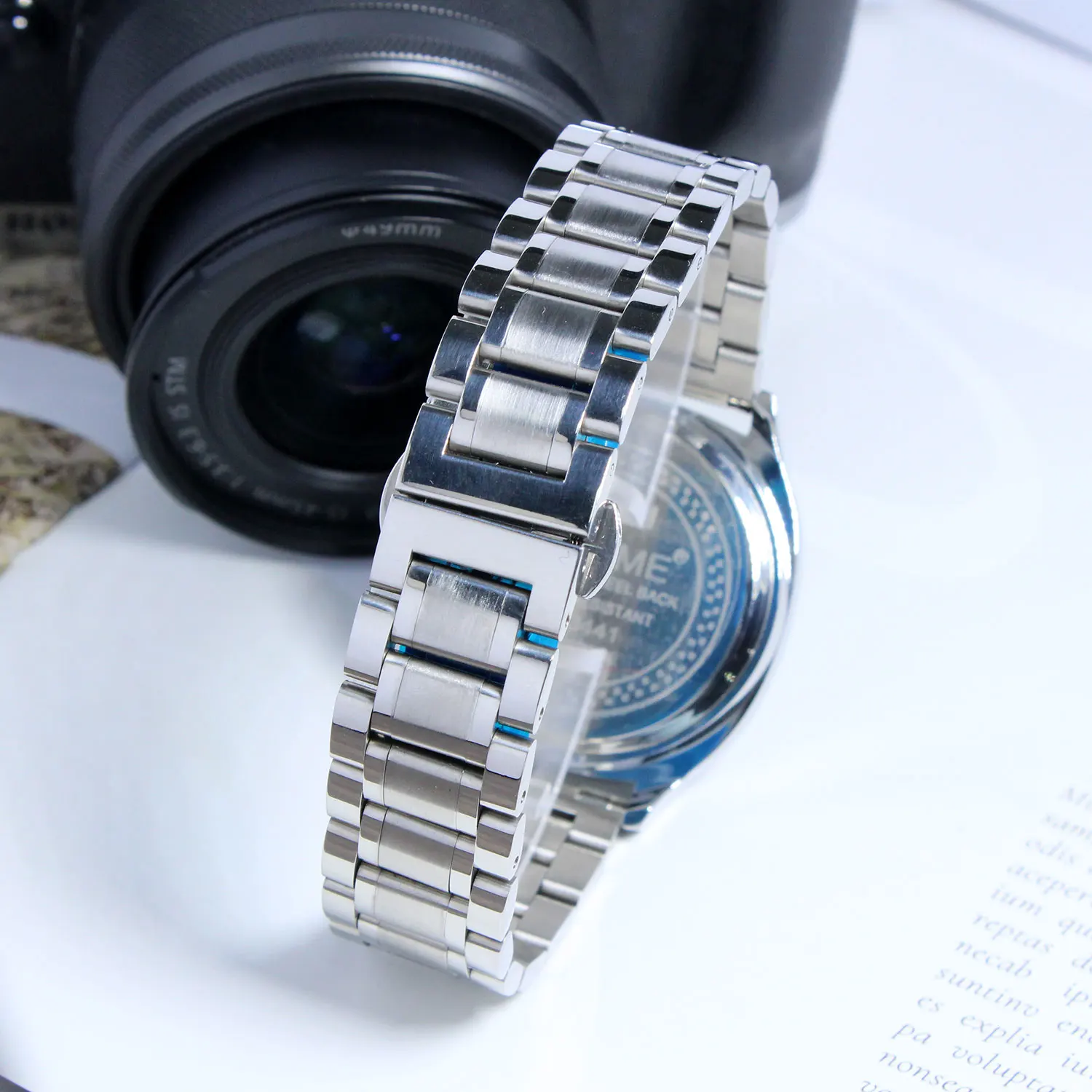 ساعة رجالية إبداعية عصرية Y2K Ins نمط مؤشر رقمي مزدوج العرض مضيئة ساعة كوارتز رجالية relojes para hombres