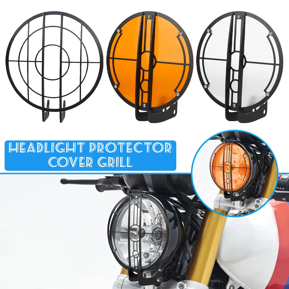 

R1200 R Nine t Motorcycle Aluminium Headlight Protector Grille Guard Cover Protection For BMW RNINE-T/R1200 2014-2023 2022 2021