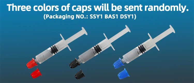 GD007 Wärmeleitpaste Gips Kühlkörper Verbindung Kühlnetz Gewicht 0,5/1/3/7/15/30/150 Gramm für CPU SSY ST CB CN MB BA BR – Detail 2