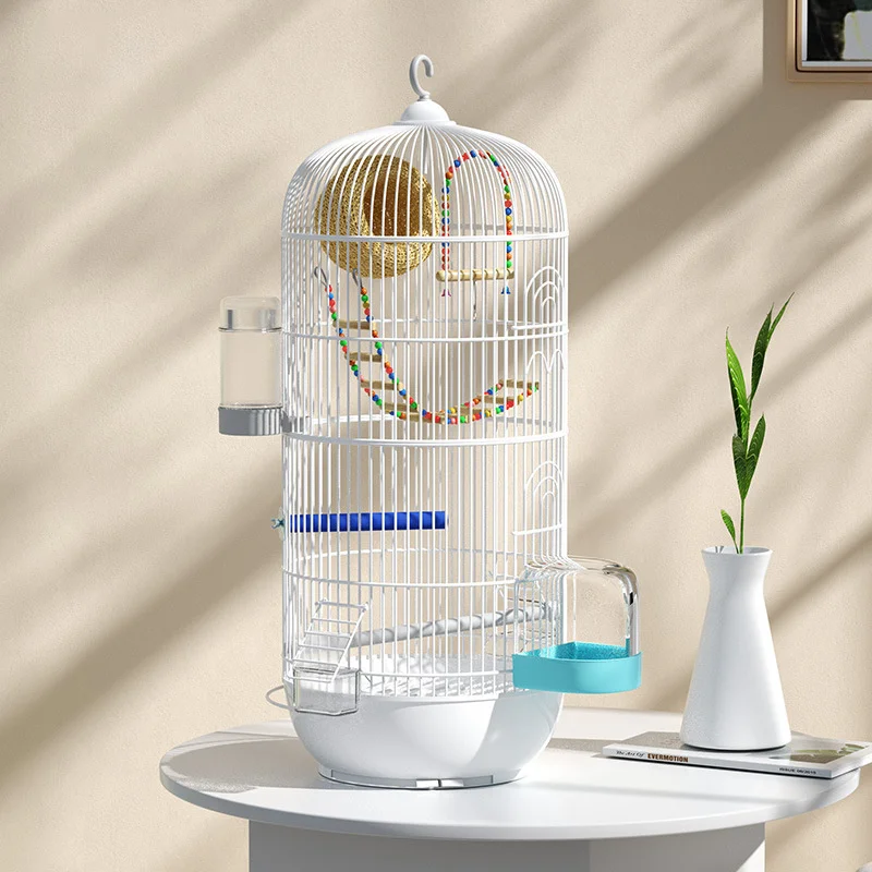 Parrots Cage Feeding Bird House Haning Loverbirds Breeding Cages Accessories Feeders Nest Water Food Bowls Stands Perches