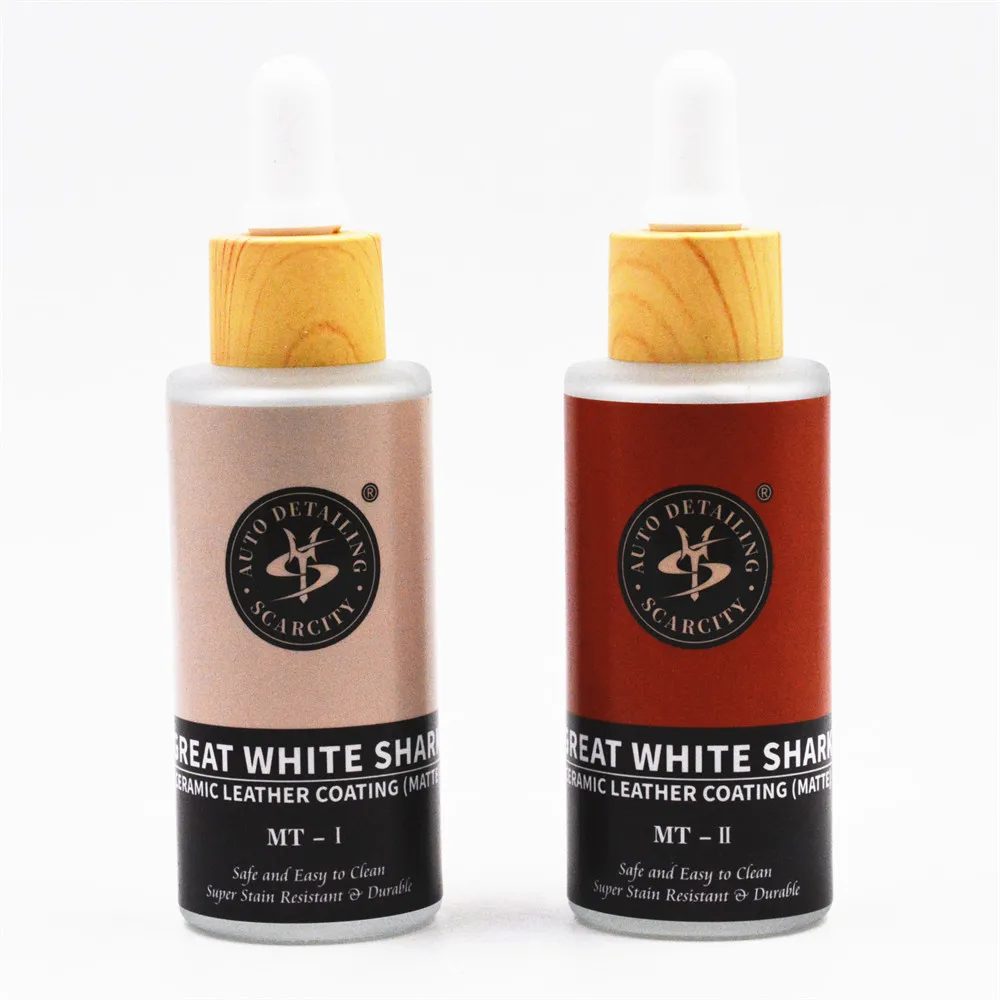 طلاء سيراميك جلدي من سكارسيتي للسيارات-درع جلدي طلاء نانو سيراميك مقاوم للبقع MT-I & MT-II