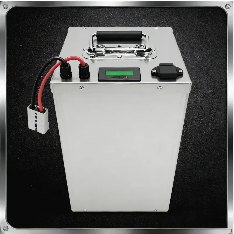 48V high-voltage output paired with 50-100Ah capacity, ideal for electric bikes, scooters, golf carts and industrial equipment.