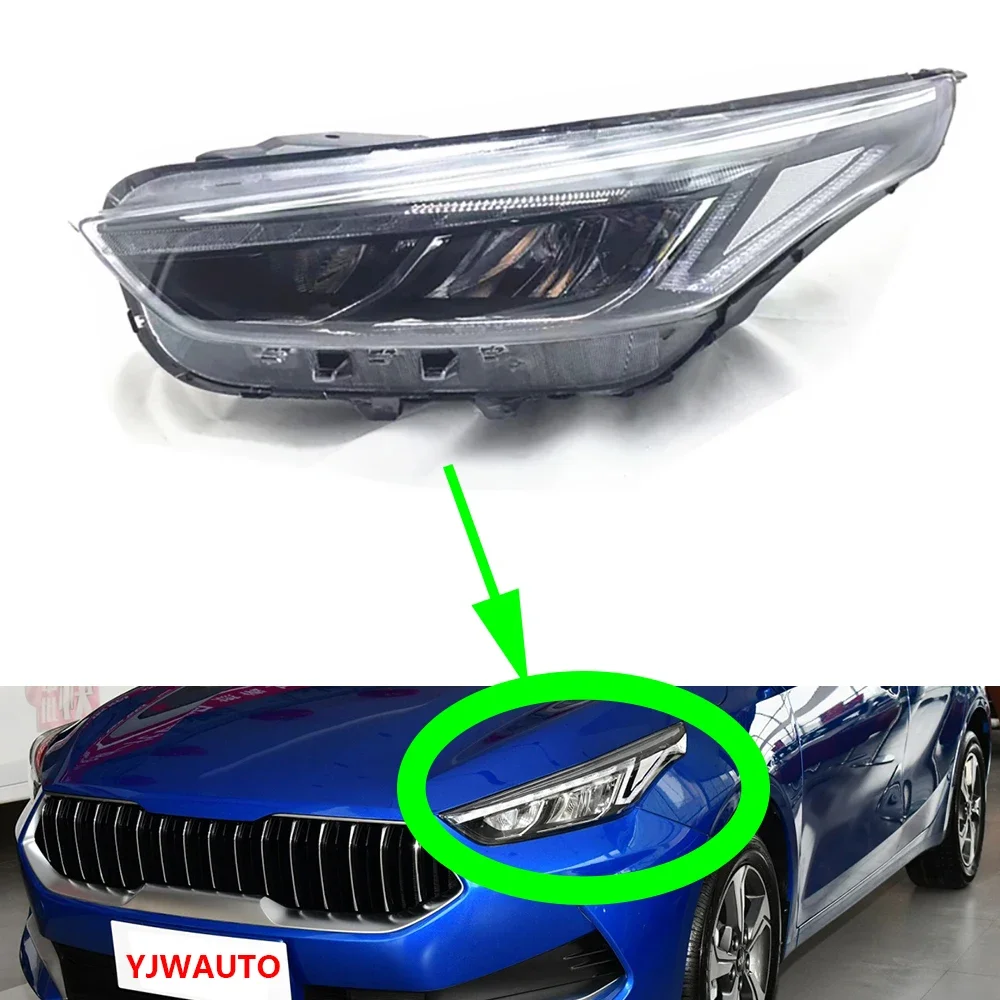 For Kia K3 Forte Cerato 2019 2020 2021 Headlamp Assembly Car Headlights LED Daytime Running Light Auto Whole Car Light Assembly