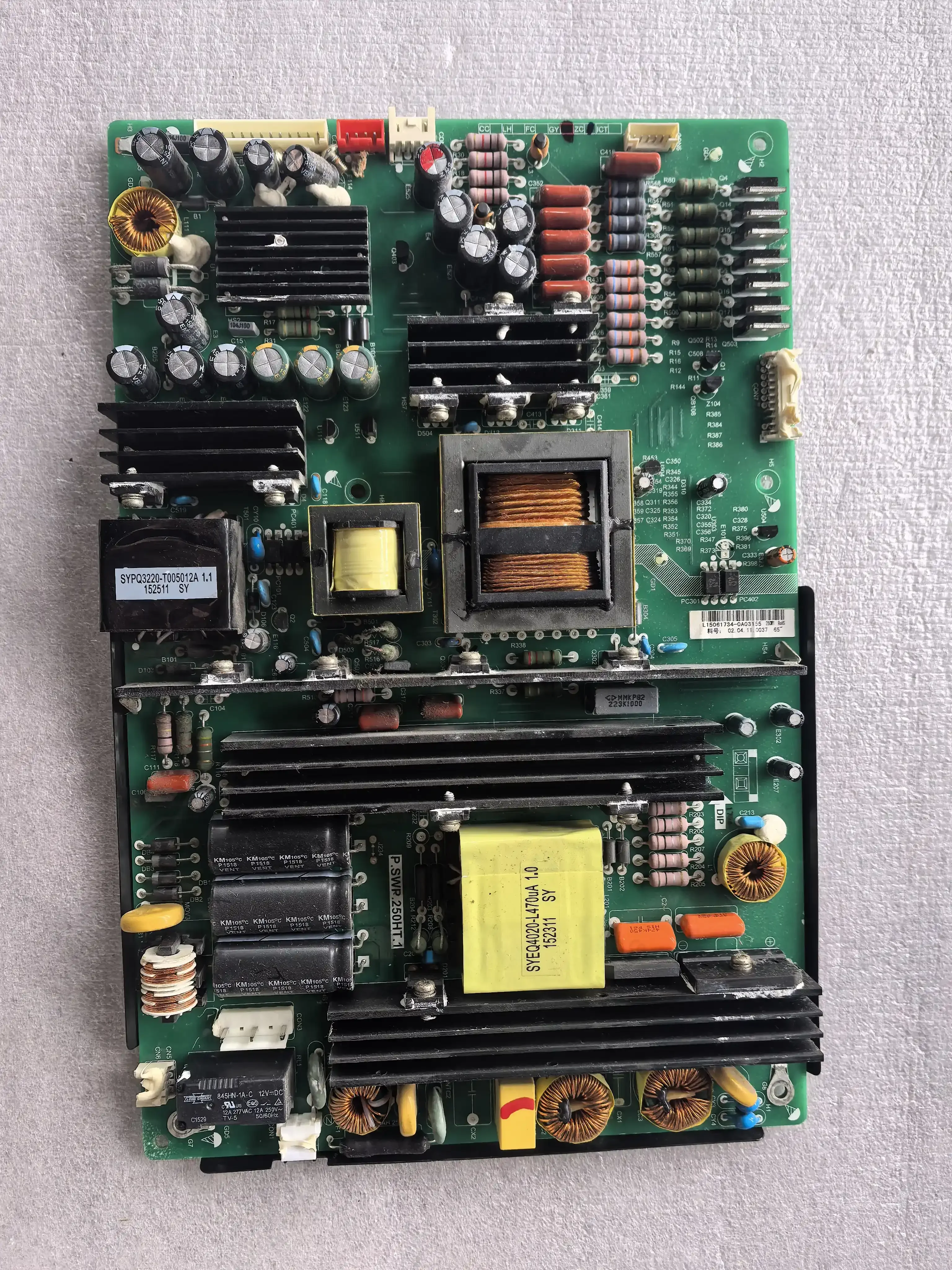 Original Power Supply Board P.SWP.250HT.1 For 55 65 Inch Interactive Teaching All In One Machine Replacement Power Board