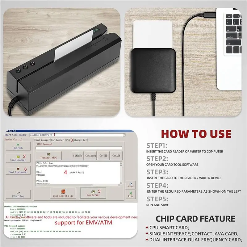 J3R150 Chip Java JCOP Card - UNFUSED Dual Interface Chip Java JCOP4 Cards,With EMV Function,10Pack