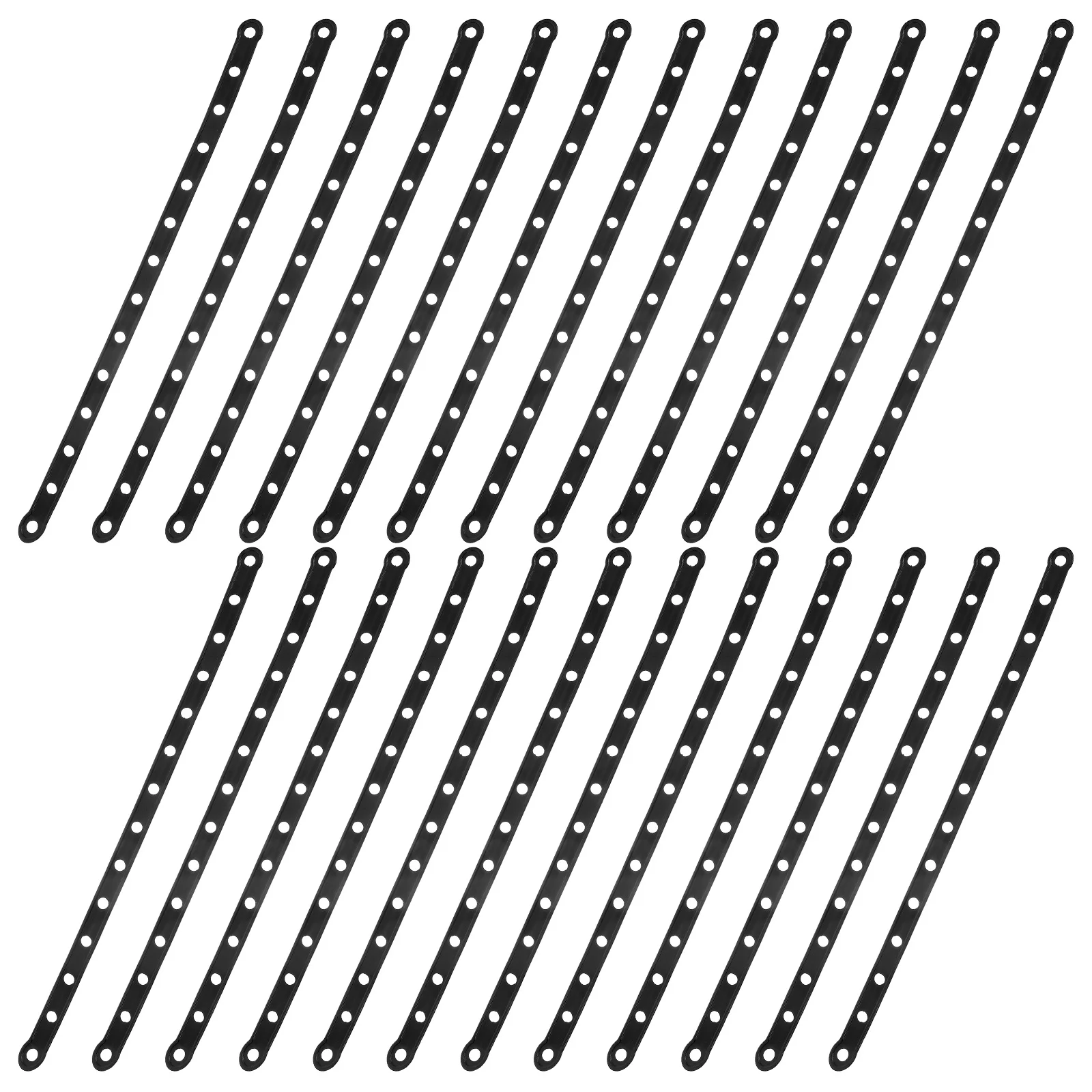 40pcs Linking Strips Plastic Hanger Connectors Heavy Duty Clothes Hanger Extender For Closet Organizers Pants Shirts Storage