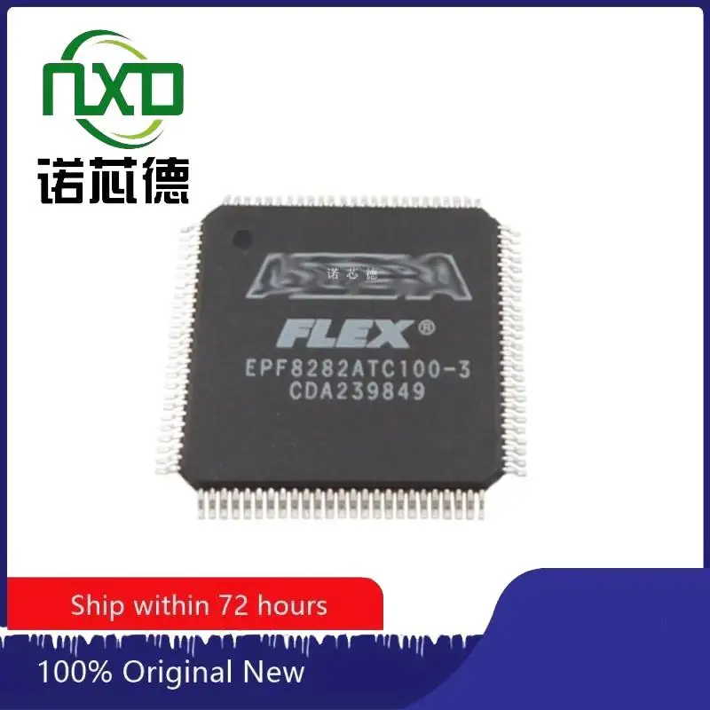 5PCS / LOT 100% BRAND NEW EPF8282ATC100-3N TQFP100 EMBEDDED MICROCONTROLLER FBGA CHIP ELECTRONIC COMPONENTS