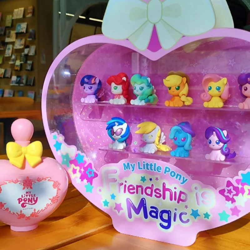 

Funism My Little Pony Friendship Is Magic Series Magic Bottle Mini Figurines Cute Blind Box Car Dashboard Decor Collectors