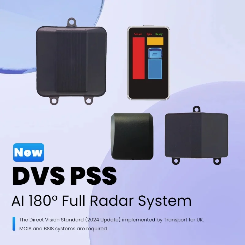 

AI 180° Radar System Moving Off & Blind Spot Information System Progressive Safe Systems for Truck