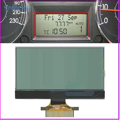 ЖК-дисплей 51822828 51828263 503003011600 для Fiat Punto, Grande Punto, Fiorino, Doblo, автоматическая коробка передач, замена приборной панели Citroen