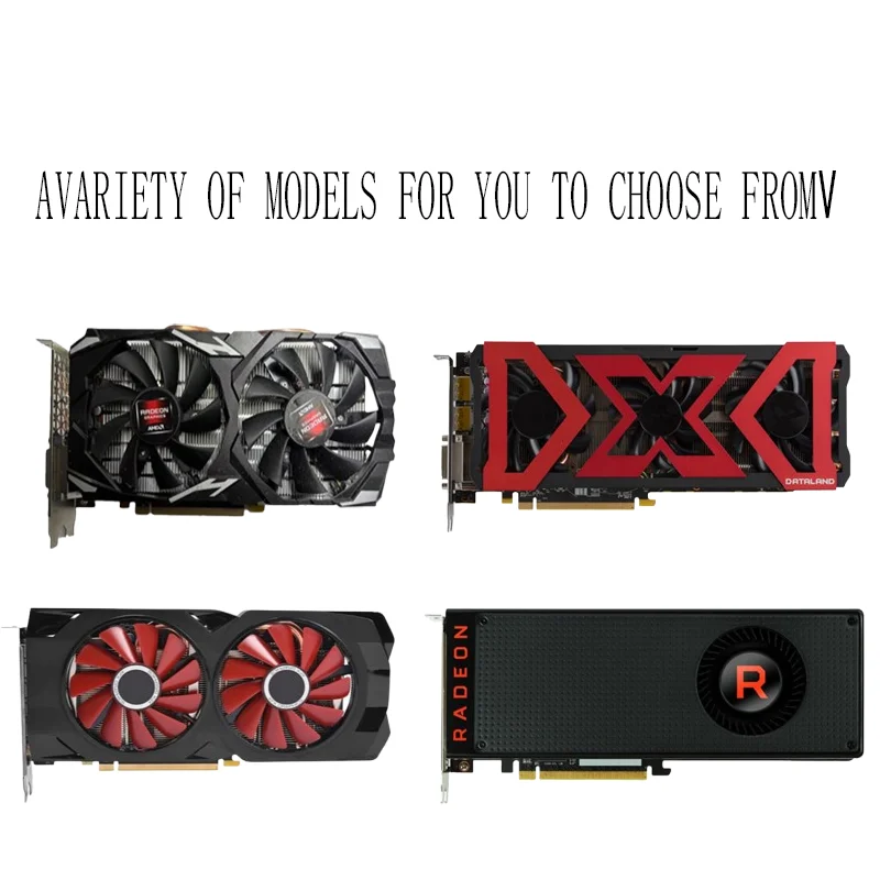 

Видеокарта AMD RX580 8 ГБ GDDR5 256 бит PCIe RX 580 8G Высокопроизводительная игровая видеокарта