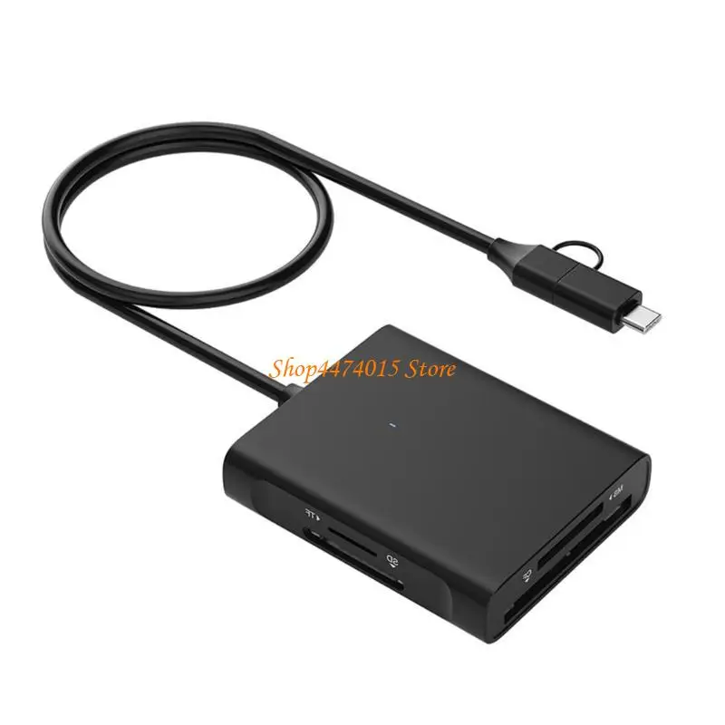 

USB 3.0 High Speed 4 in 1 Card Reader with Multi Format Support for MS Memory Cards Reader Efficient