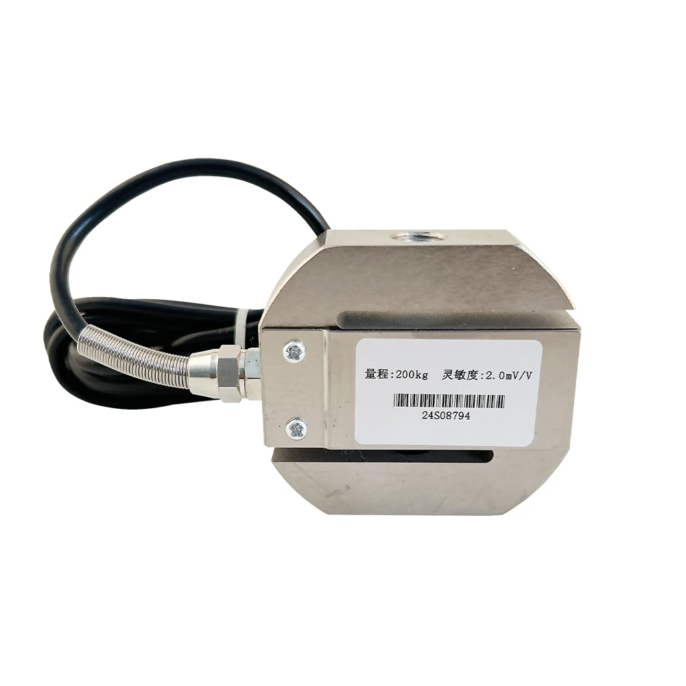 High Accuracy Tension Sensor Loadcell S Type Weighting Transducer with Digital Display Meter for Hoist Crane Scale Control