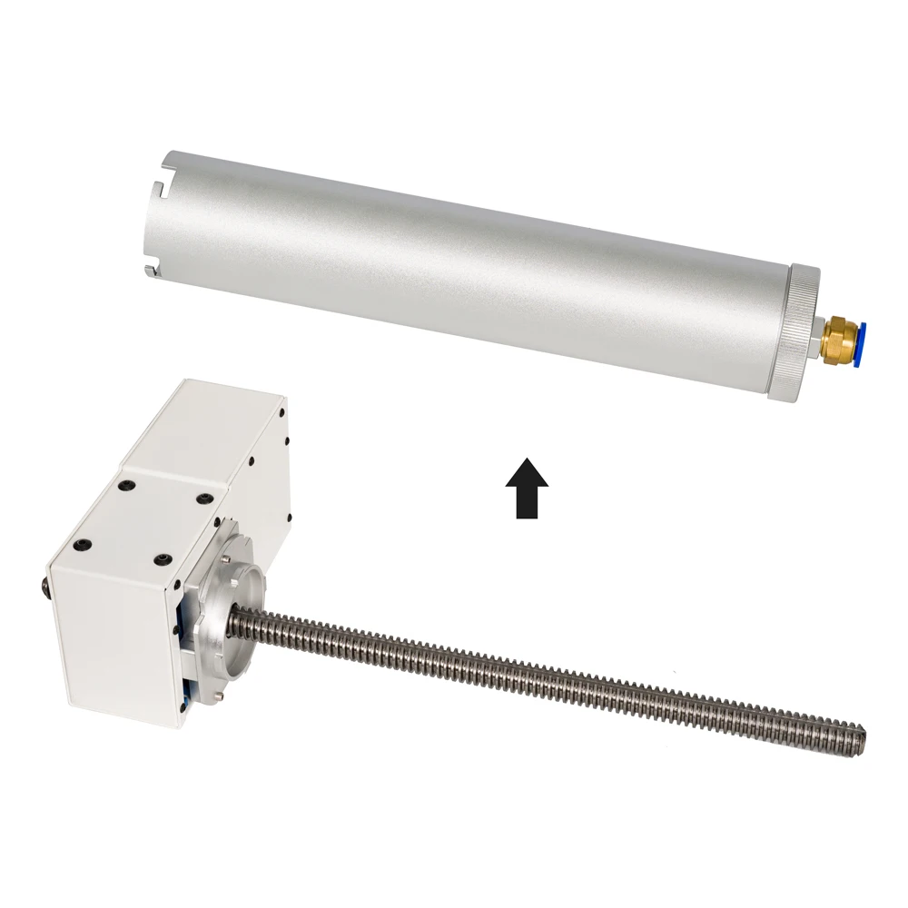 Stampante 3D Tronxy Clay MOORE SERIES Componente metallico con canna di grandi dimensioni da 1 litri