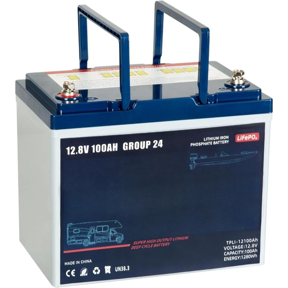 

12V 36Ah LiFePO4 Battery, Built in BMS Rechargeable Lithium Battery w/Low-Temp Protection, 4000+ Cycles for Camping,Solar,Boat,K
