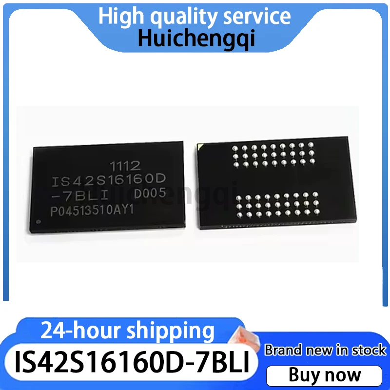 2 pièces IS42S16160D-7BLI IS42S16160 BGA54, nouvelle puce mémoire en stock