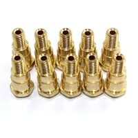 10Pcs MIG Torch Tips of 24KD/36KD MAG MIG Welding Torch CO2 Welding Machine/Welding Tool Accessories Link Rod/Electrode