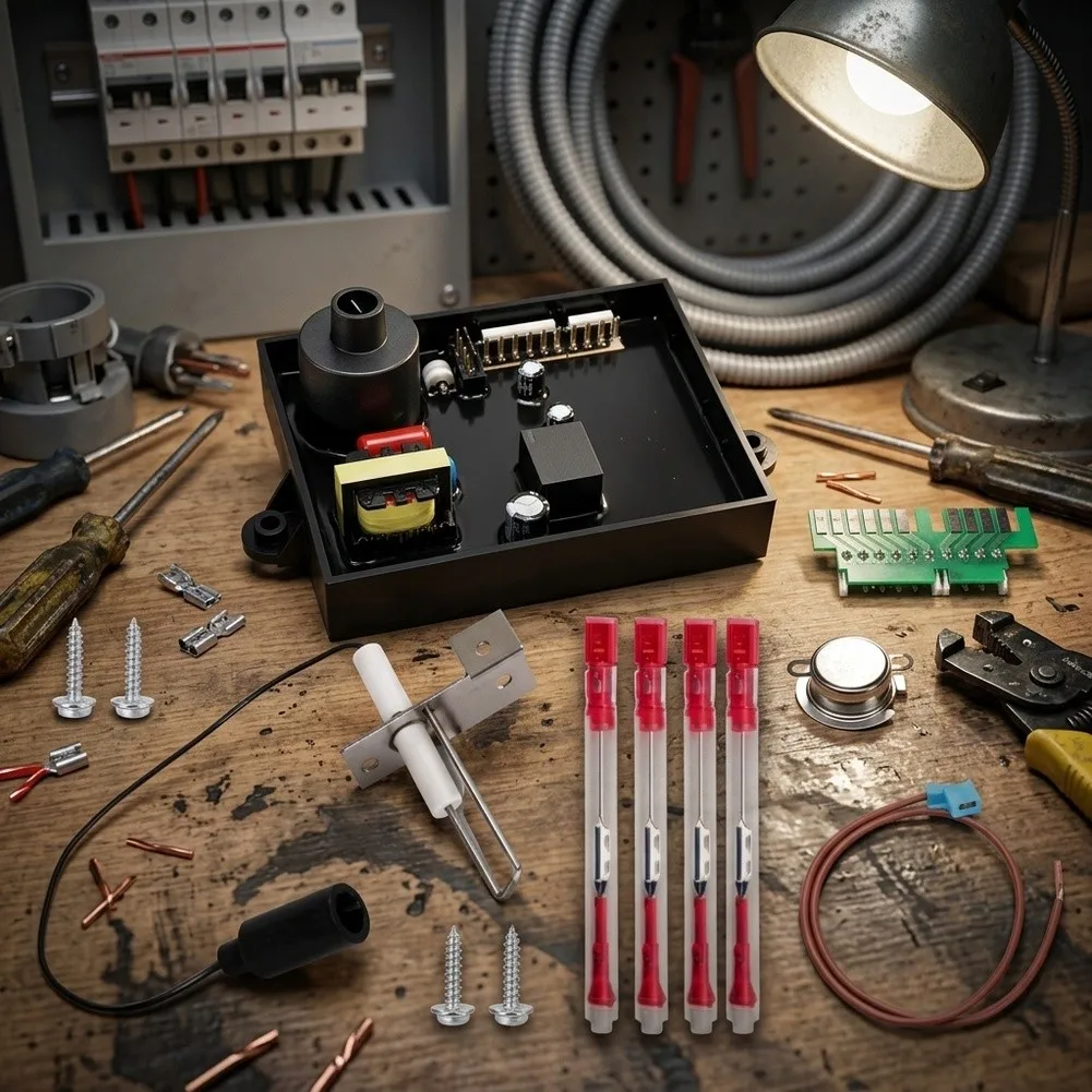 1set 3-in-1 RV Water Heater Replacement Kit Compatible With GC6AA-10E GC10A-4E GCH6A-10E Simple Installation