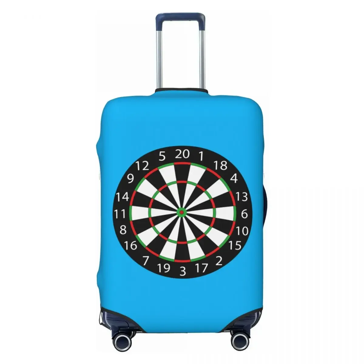 Custom Darts Board Arrow Target Luggage Cover Protector Funny Travel Suitcase Covers for 18-32 Inch