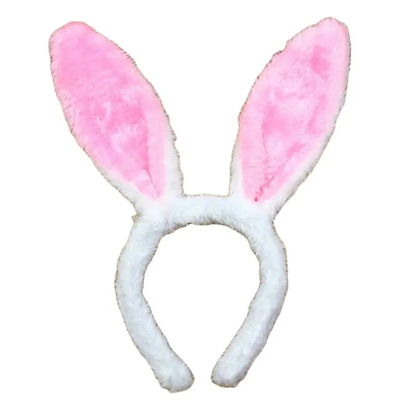 Cartoon Performance Animal Headgear Little White Rabbit Ear Headgear Head Hoop Rabbit Ear Rabbit Girl