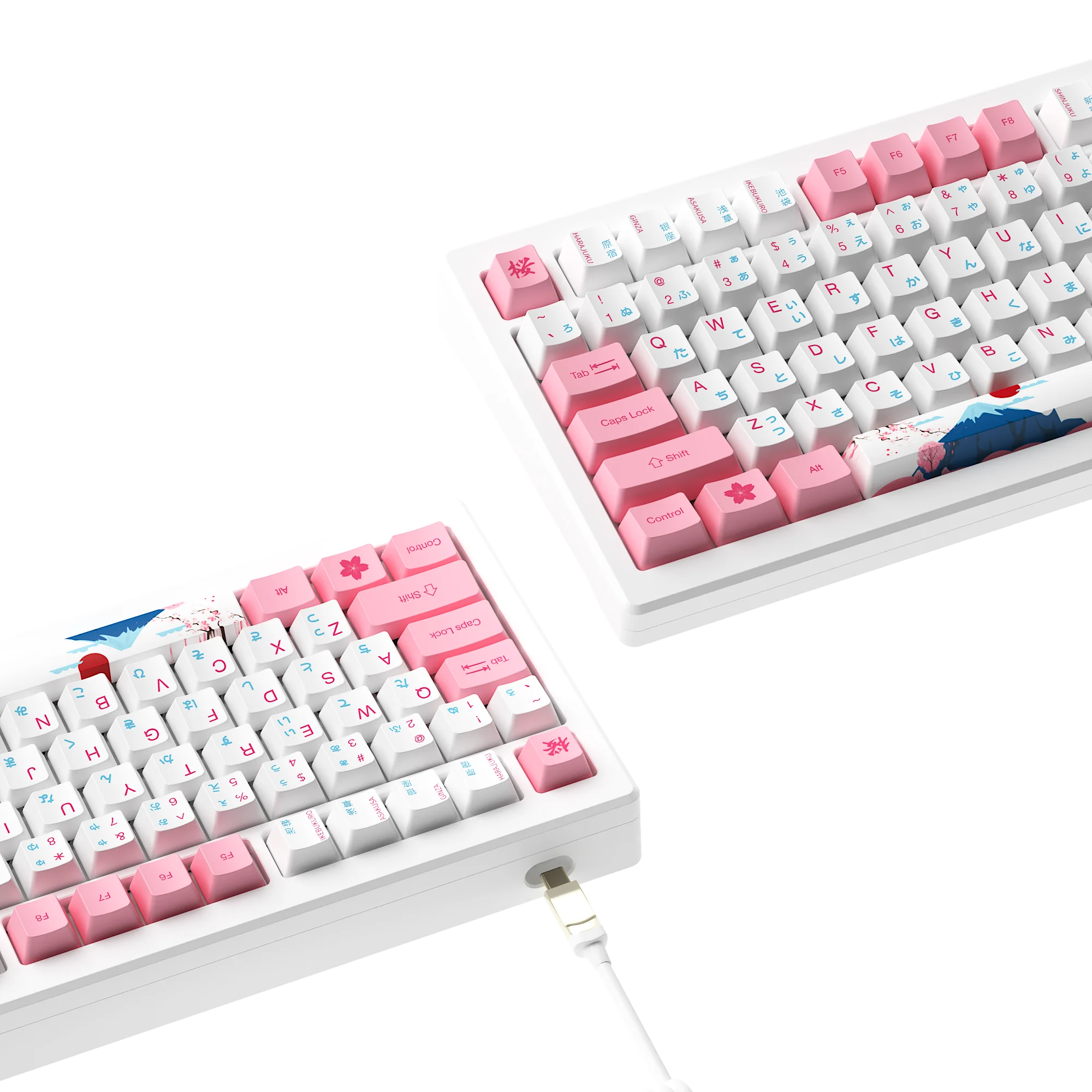 Akko MOD007B HE Santorini 75% 82 Keys Rapid Trigger Mechanical Keyboard  Hot Swap Magnetic-Switch RGB Tri-Mode Gaming Keyboard