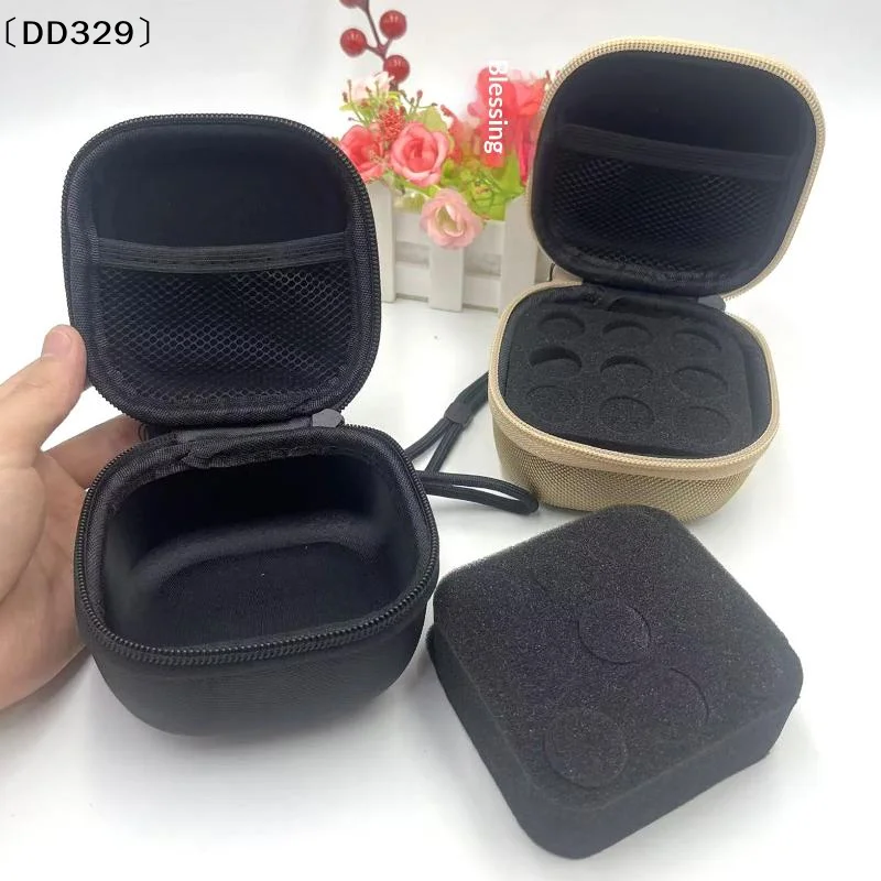1Pcs Waterproof Dust-proof Essential Oil Case 10ML Insulin Vial Storage Case 9 Slots EVA Insulin Organizer Diabetes Care〔DD329〕