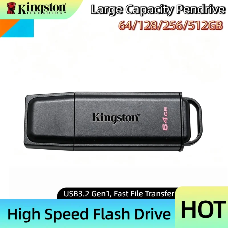 Kingston DataTraveler Exodia USB 3.2 DTXG2 Flash Drive 64GB 128GB 256GB 512GB Pen Drive U Disk Memory Stick for PC Pro