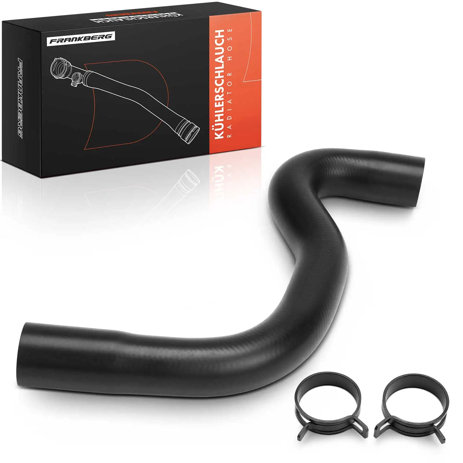 Frankberg 1x Radiatorslang Linksonder voor Peugeot 206 CC 2D hatchback 2A/CCitroën Xsara Picasso N68 1351EW 3896