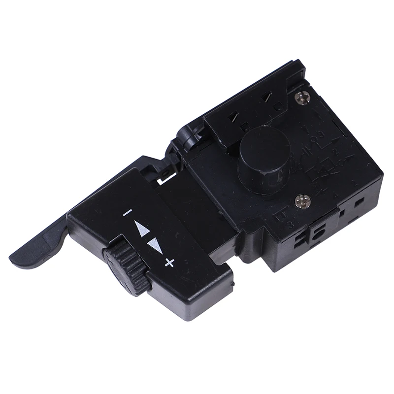 FA2-6/1BEK AC 220V/6A Adjustable Speed Switch Lock on Power Electric Drill Speed Control Trigger Button Switch Power Tool