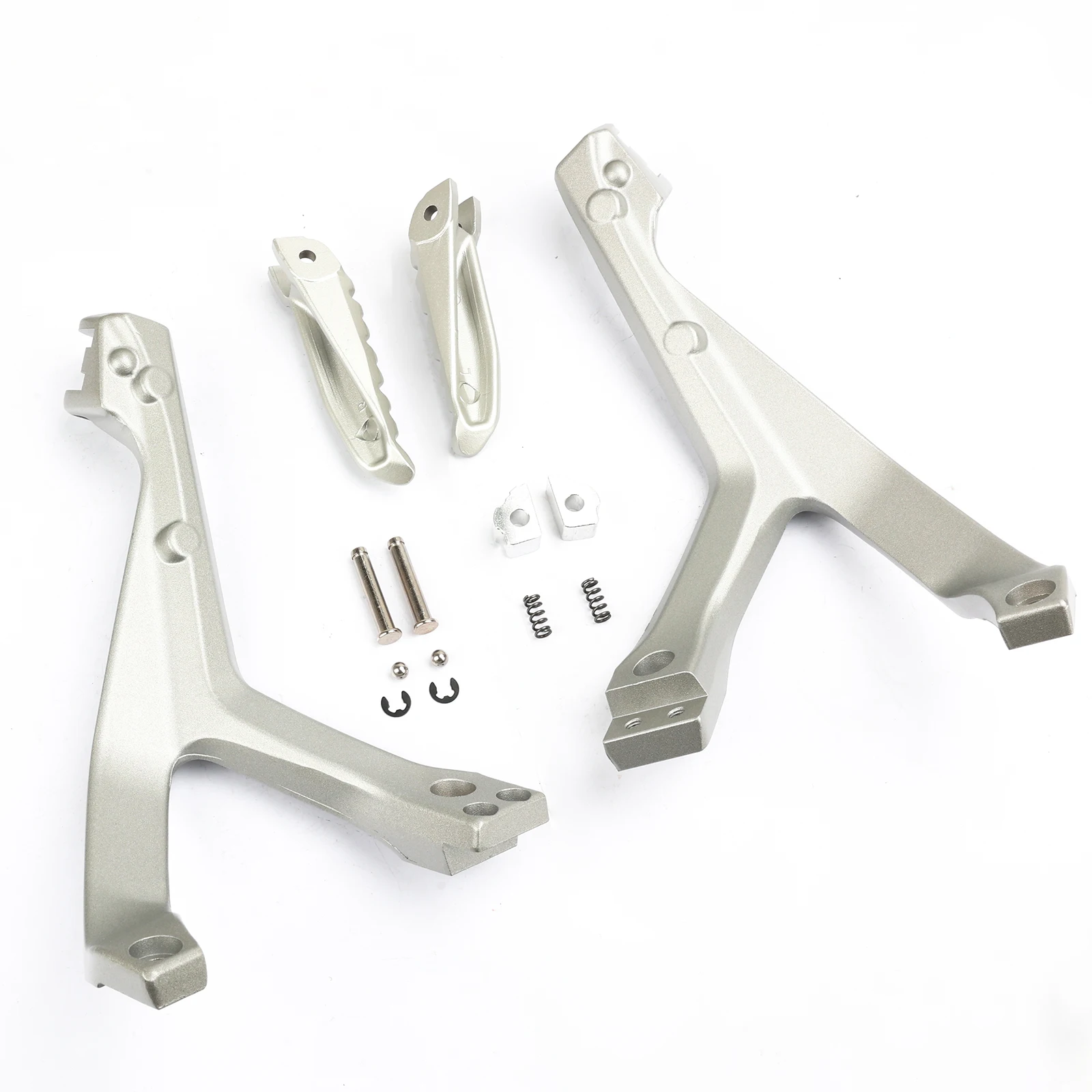 Motorcycle Accessories Rear Passenger Footrest Foot Pegs Bracket Set For Ducati 899/959/1199/1299 Panigale V2 Motorcycle Pedals