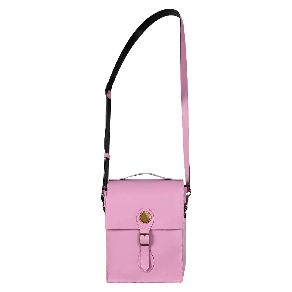 Glinda-Bolso de hombro de bruja rosa para mujer, bolsa de mensajero ajustable, accesorios de disfraz de Halloween, película, Wiked Roleplay