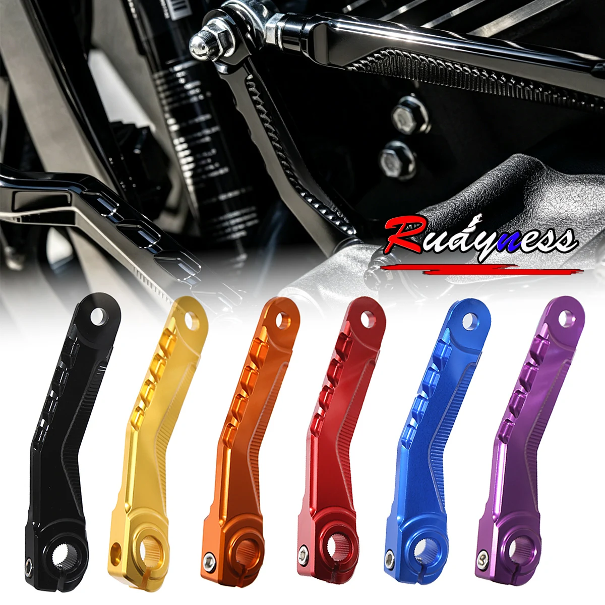 Motorrad-Innenschaltstange Schalthebelhalterung für Harley Touring Electra Street Road Glide 121 117 ST Modell