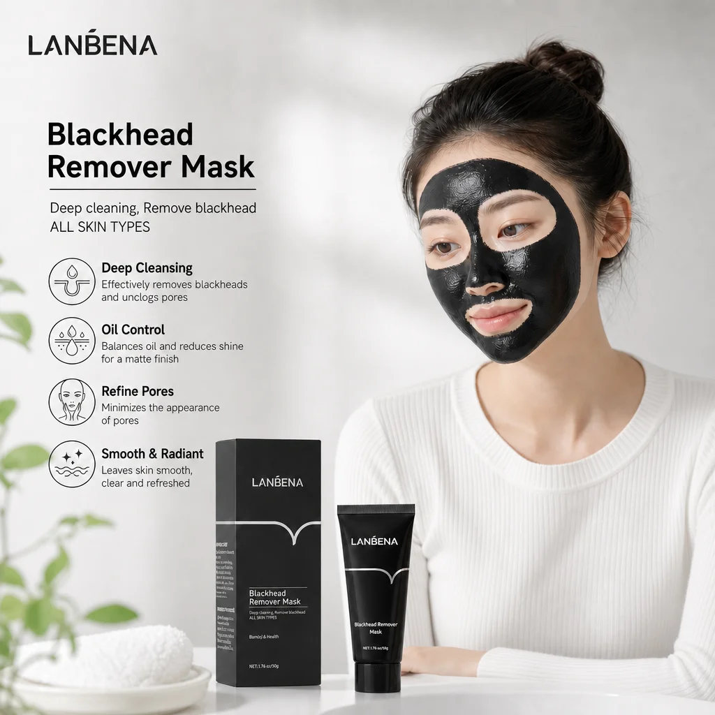 Blackhead Remover Deep Cleansing Charcoal Peel Off Mask Remove Blackheads Oil Control Shrink Pores Soothing Nose Facial Care