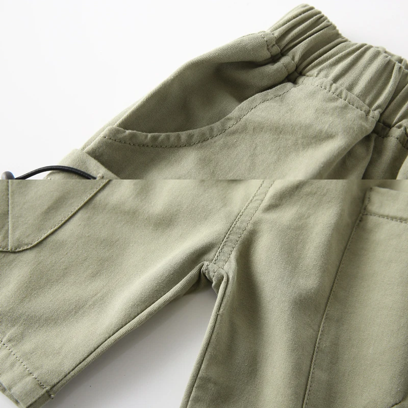 Kids Cotton Brown Shorts 4