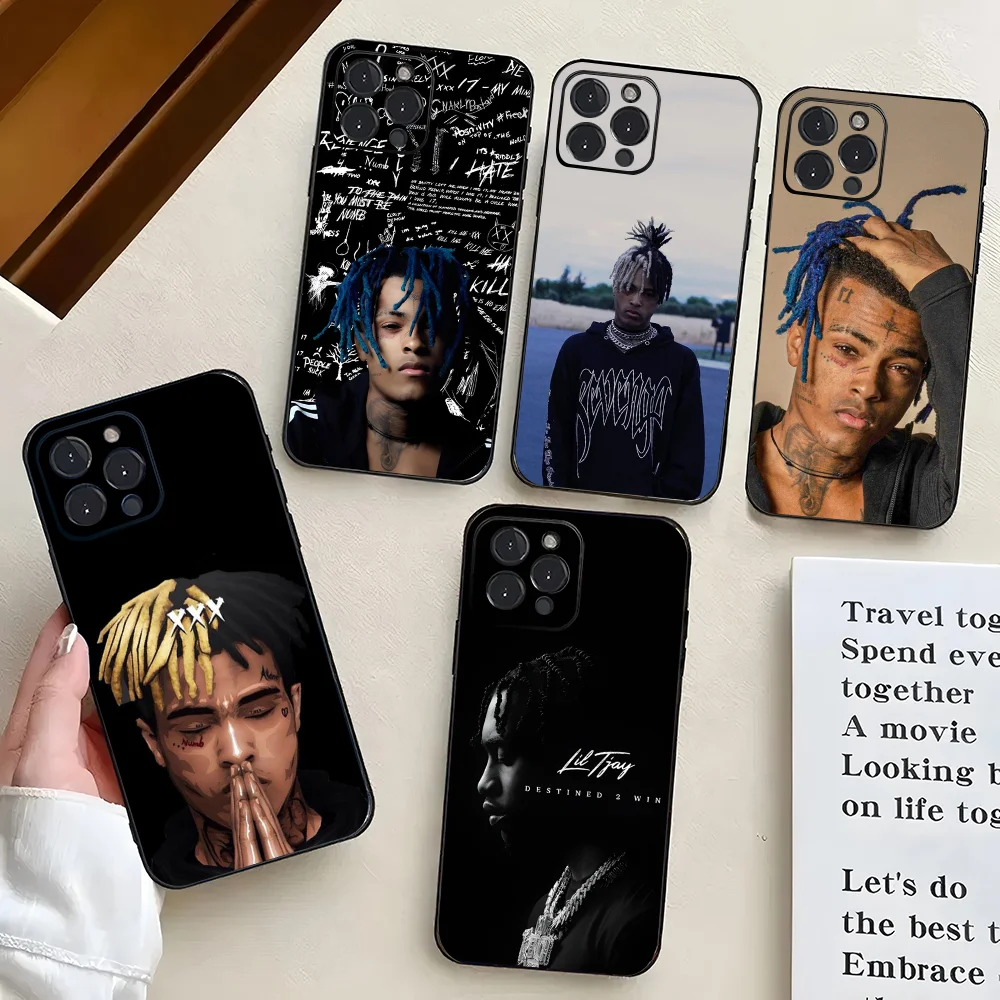 X-XXXTentacions 17 Phone Case Silicone Soft For IPhone 16 15 14 13 12 11 X XR Plus Pro Max Plus