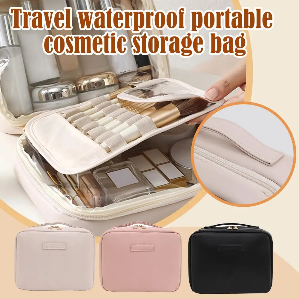 

High Capacity Outdoor Girl Makeup Bag Women Cosmetic Toiletries Bag Female Waterproof Up Storage Organizer Cases Make I9h8