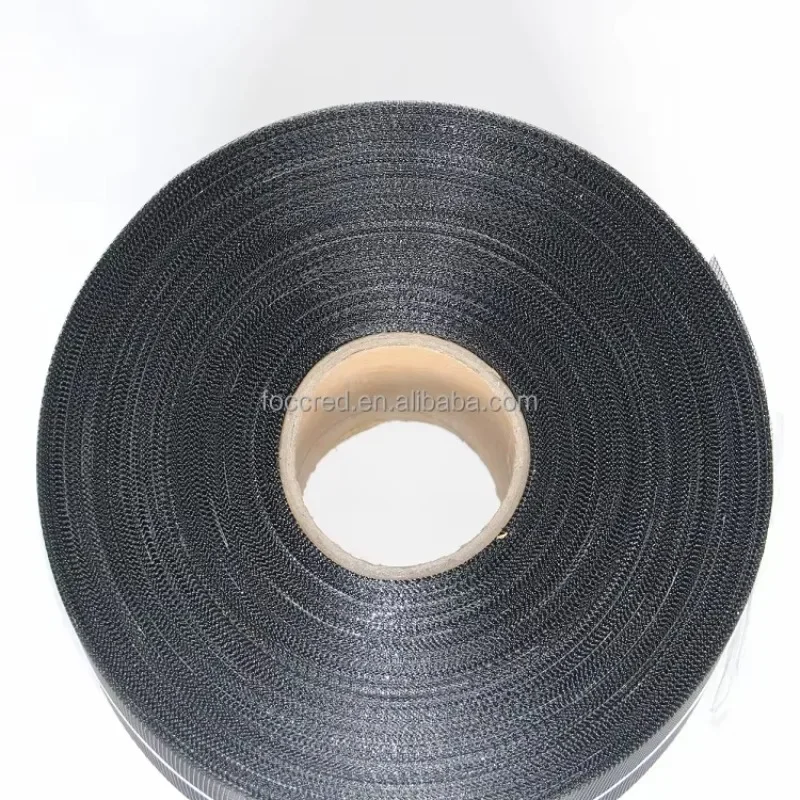 

【From China】Custom Size Black Iron Wire Mesh Cloth for Mining, Chemical Industry and Plastic Granules Filter 30m Roll Length