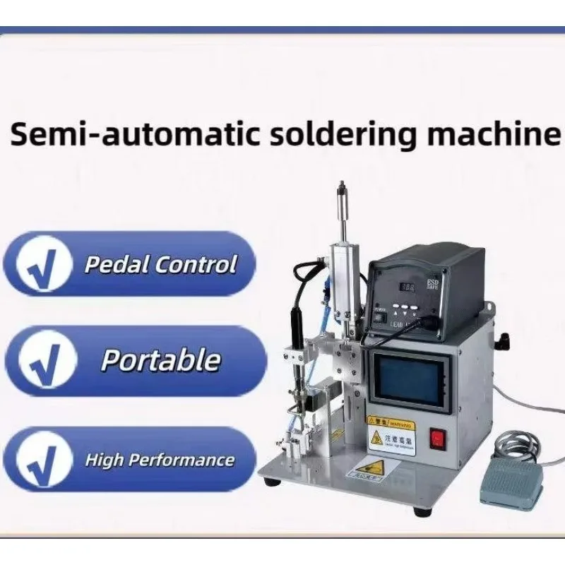 200W Hotselling Functional Dc Head Semi-automatic Usb Semi-automatic Soldering Machine Cable Soldering Machine