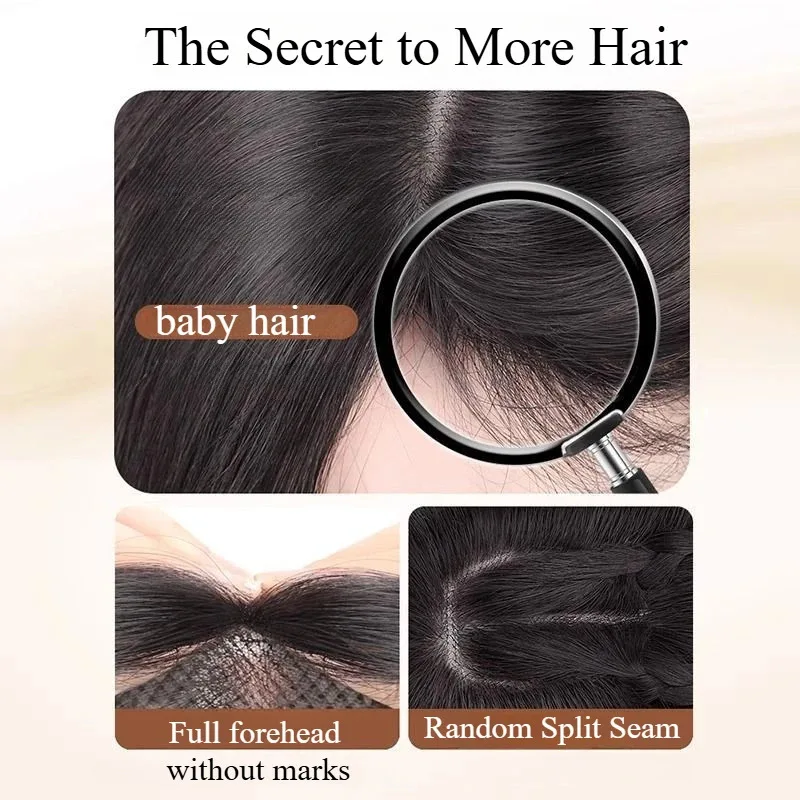 วิกผม Candy 2025Ashely รุ่น Woman Figure-eight เพิ่มปริมาณผมหน้าม้าแบบคลิปหนีบ ผมสังเคราะห์