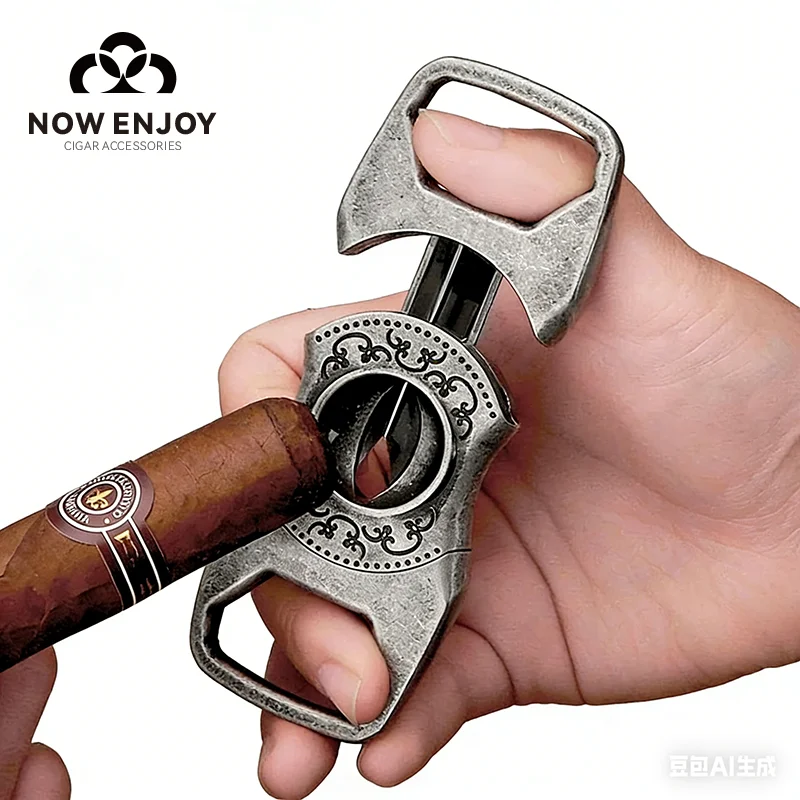 

Теперь наслаждайтесь роскошным инструментом для резки сигар V-образной формы: аксессуар для сигар из нержавеющей стали с острым лезвием.