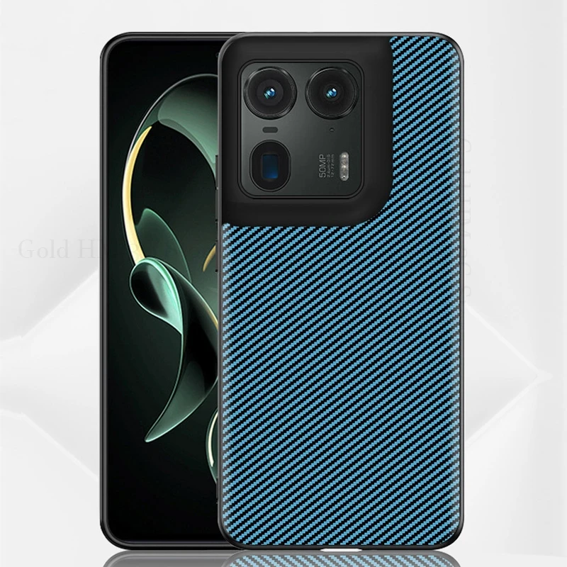 

For Motorola X50 Ultra Kevlar Pattern Leather Phone Case For Moto X50 Ultra XT2401-2 Bumper Soft Silicone Protection Phone Cover