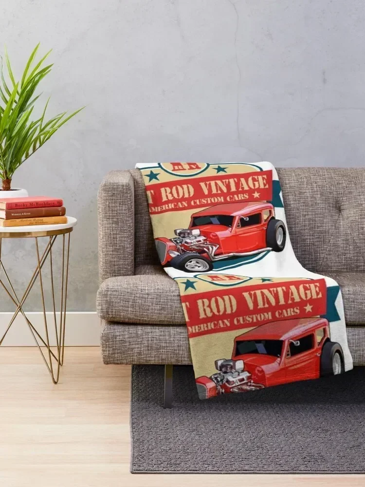 Hot rod Throw Blanket warm winter Thins Blankets For Baby Comforter Blankets