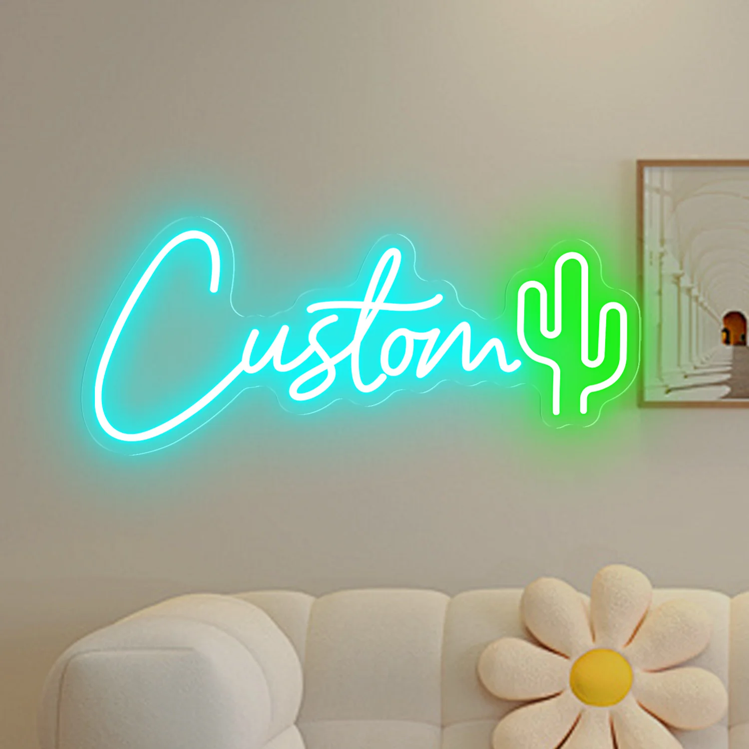 

Custom Neon Signs Personalized Names Neon USB Multi Font Colors for Party Decoration Bedroom Wall Art LED Commemorative Gifts