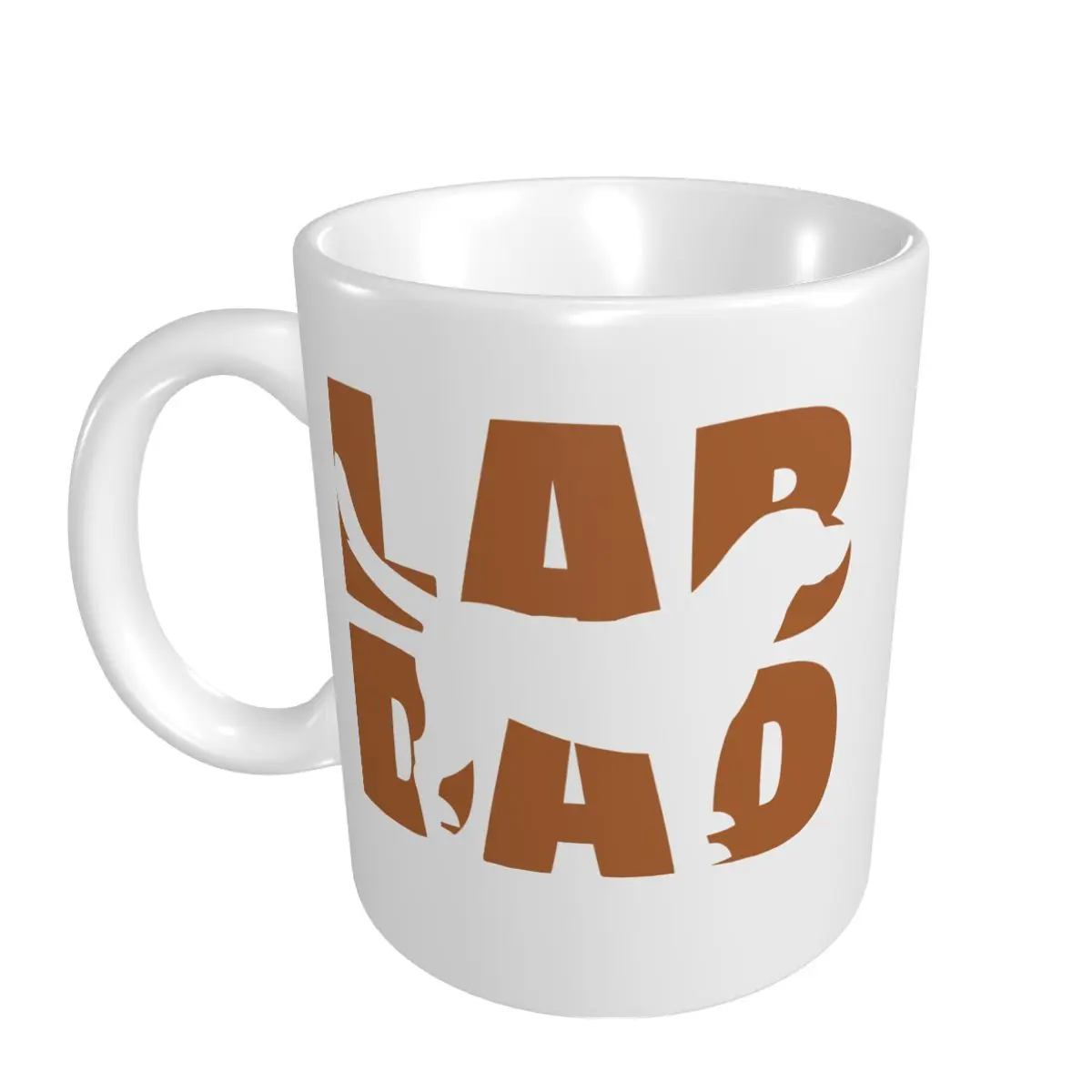 Mark Cup Mug Labrador Retriever Dogs LAB DAD Coffee Mugs Tea Milk Water Cup Travel Mugs For Office Home