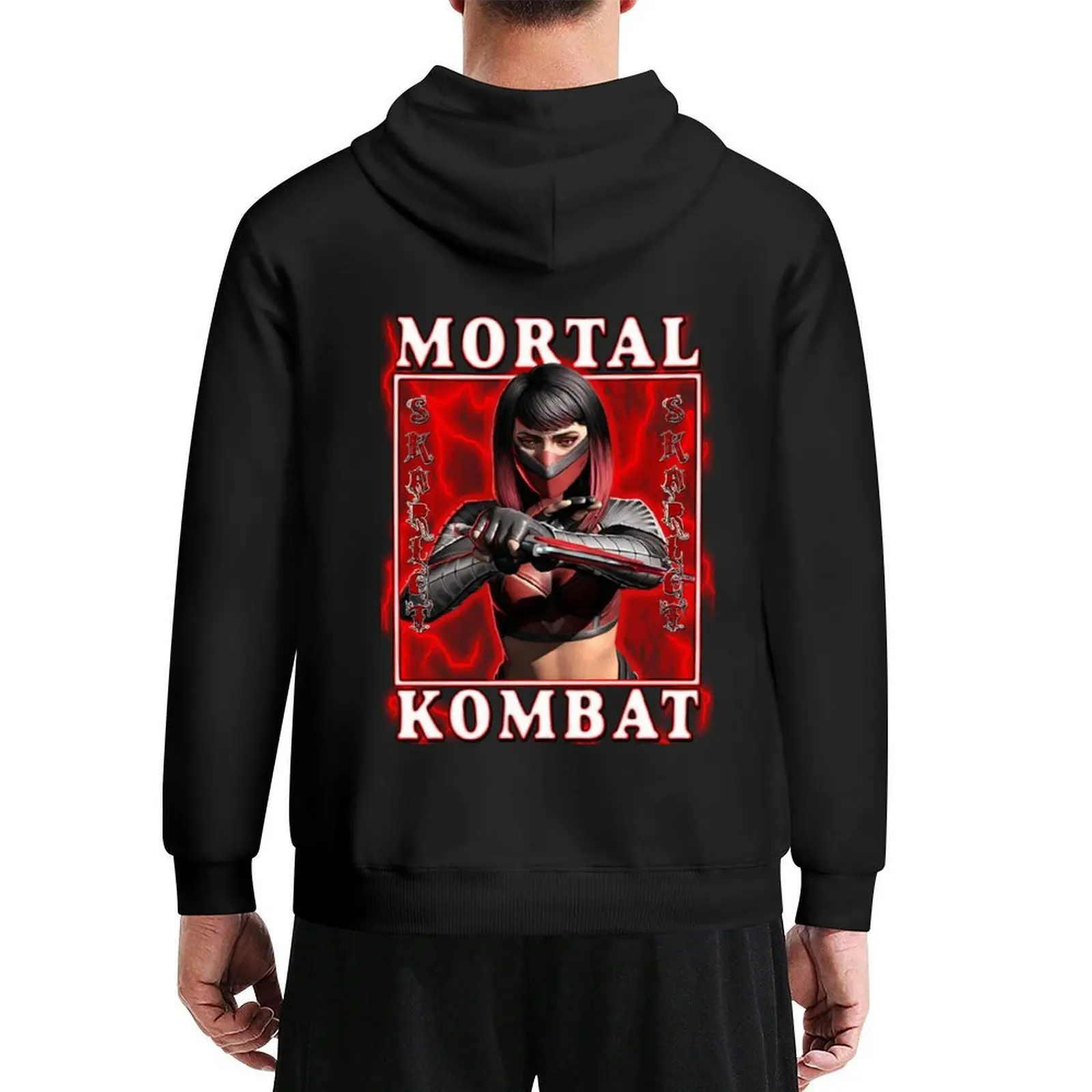 

Mortal Kombat – Skarlet MK Hoodie autumn clothes autumn jacket men korean clothes mens clothes men hoodie